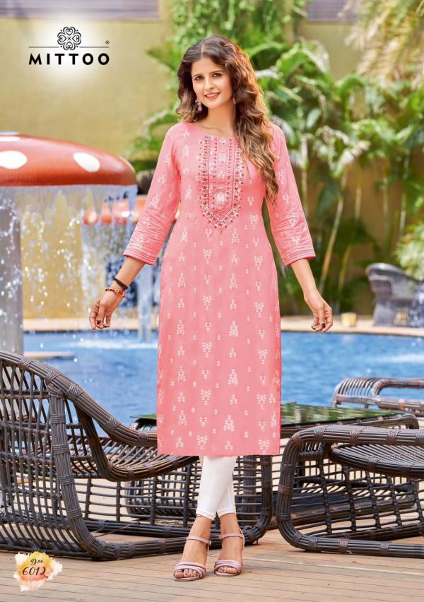 Mittoo Bandhan 2 Rayon Designer Kurti Collection